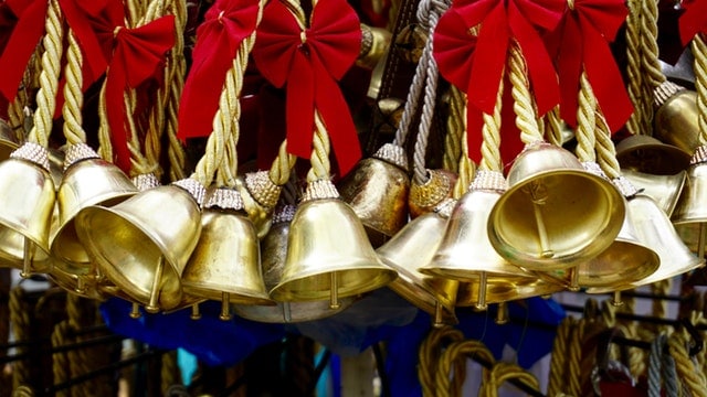 Collection of bells.